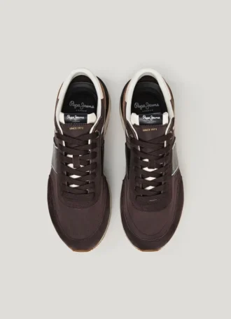 Sneakers con dettagli in pelle scamosciata – Buster