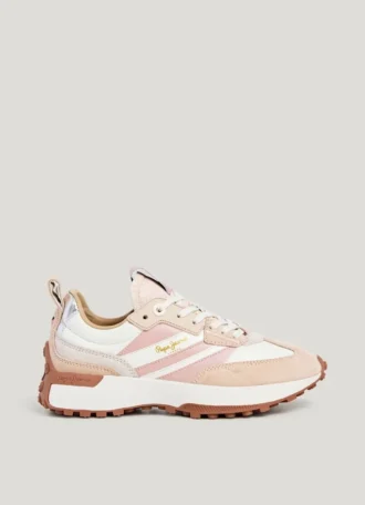 Sneakers con dettagli in pelle scamosciata – Lucky