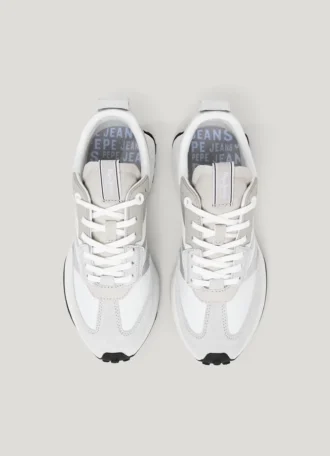 Sneakers con dettagli in pelle scamosciata – Lucky