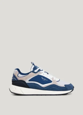 Sneakers con dettagli in pelle scamosciata – Marlon