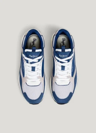 Sneakers con dettagli in pelle scamosciata – Marlon