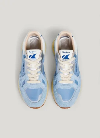 Sneakers con dettagli in pelle scamosciata – Marlon