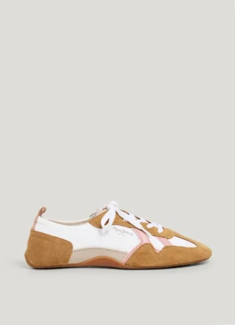 Sneakers con dettagli in pelle scamosciata – Noa