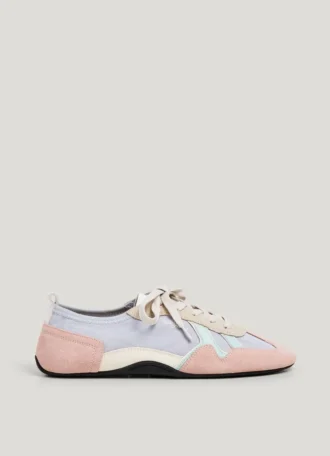 Sneakers con dettagli in pelle scamosciata – Noa