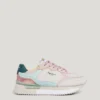 Sneakers con plateau combinato Sneakers con plateau combinato