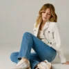 Sneakers con plateau combinato Sneakers con plateau combinato