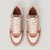 Sneakers con plateau combinato