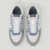 Sneakers con plateau combinato