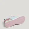 Sneakers con plateau combinato Sneakers con plateau combinato