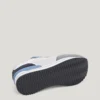 Sneakers con plateau combinato