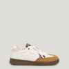 Sneakers con suola a conchiglia e dettagli animalier Sneakers con suola a conchiglia e dettagli animalier