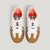 Sneakers con suola a conchiglia e dettagli animalier Sneakers con suola a conchiglia e dettagli animalier