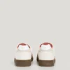 Sneakers con suola a conchiglia e dettagli animalier Sneakers con suola a conchiglia e dettagli animalier