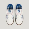 Sneakers con suola a cono effetto pelle Sneakers con suola a cono effetto pelle