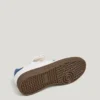Sneakers con suola a cono effetto pelle Sneakers con suola a cono effetto pelle