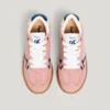 Sneakers con suola a cono effetto pelle scamosciata Sneakers con suola a cono effetto pelle scamosciata