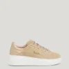 Sneakers con suola a cono in pelle scamosciata Sneakers con suola a cono in pelle scamosciata