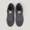 Sneakers con suola a cono in pelle scamosciata
