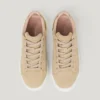Sneakers con suola a cono in pelle scamosciata Sneakers con suola a cono in pelle scamosciata