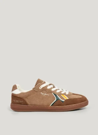 Sneakers con suola a cono in pelle scamosciata – Ball Sneakers con suola a cono in pelle scamosciata – Ball
