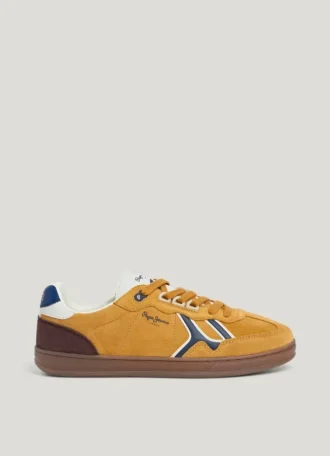 Sneakers con suola a cono in pelle scamosciata – Ball