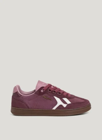 Sneakers con suola a cono in pelle scamosciata – Ball