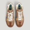 Sneakers con suola a cono in pelle scamosciata – Ball
