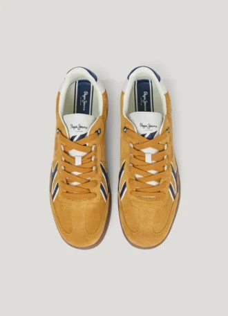 Sneakers con suola a cono in pelle scamosciata – Ball