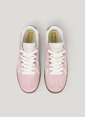 Sneakers con suola a cono in pelle scamosciata – Ball