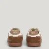 Sneakers con suola a cono in pelle scamosciata – Ball