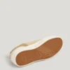 Sneakers dorate con dettagli animalier