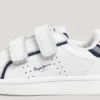 Sneakers in pelle con chiusura in velcro Sneakers in pelle con chiusura in velcro