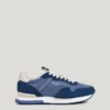 Sneakers in pelle con dettagli in pelle scamosciata Sneakers in pelle con dettagli in pelle scamosciata