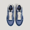 Sneakers in pelle con dettagli in pelle scamosciata Sneakers in pelle con dettagli in pelle scamosciata