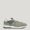 Sneakers in pelle con dettagli in pelle scamosciata Sneakers in pelle con dettagli in pelle scamosciata