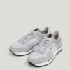 Sneakers in pelle con dettagli in pelle scamosciata Sneakers in pelle con dettagli in pelle scamosciata