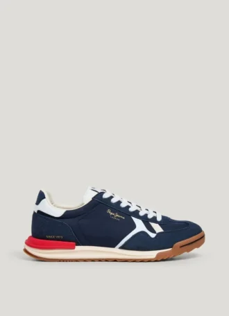 Sneakers retrò con dettagli in pelle scamosciata – Marvin
