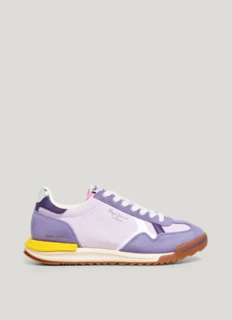 Sneakers retrò con dettagli in pelle scamosciata – Marvin
