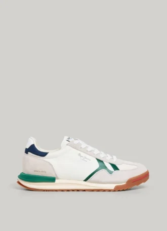 Sneakers retrò con dettagli in pelle scamosciata – Marvin