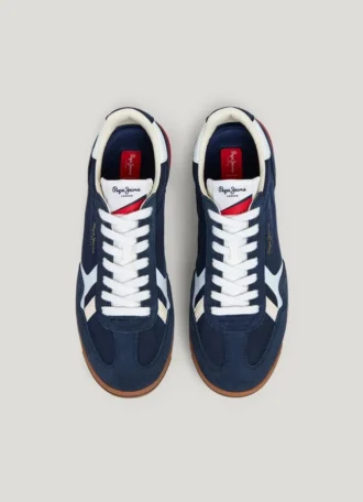 Sneakers retrò con dettagli in pelle scamosciata – Marvin