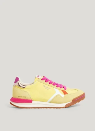 Sneakers retrò con dettagli in pelle scamosciata – Marvin