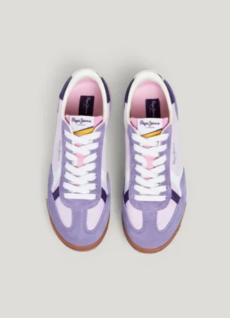 Sneakers retrò con dettagli in pelle scamosciata – Marvin