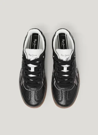 Sneakers Retro con suola a conchiglia