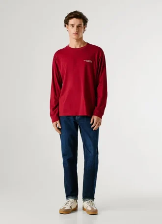 T-shirt a maniche lunghe dalla vestibilità comoda