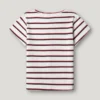 T-shirt a righe a costine T-shirt a righe a costine