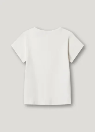 T-shirt a righe con bottoni