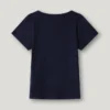 T-shirt a righe con bottoni T-shirt a righe con bottoni