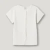 T-shirt a righe con bottoni T-shirt a righe con bottoni
