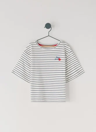 T-shirt a righe dal taglio comodo