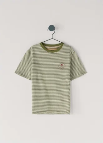 T-shirt a righe dal taglio regolare